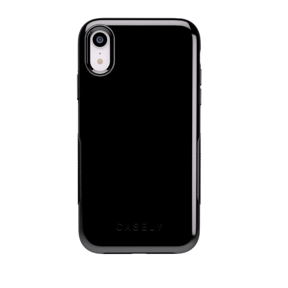 Casely Black Phone Case for iPhone XR